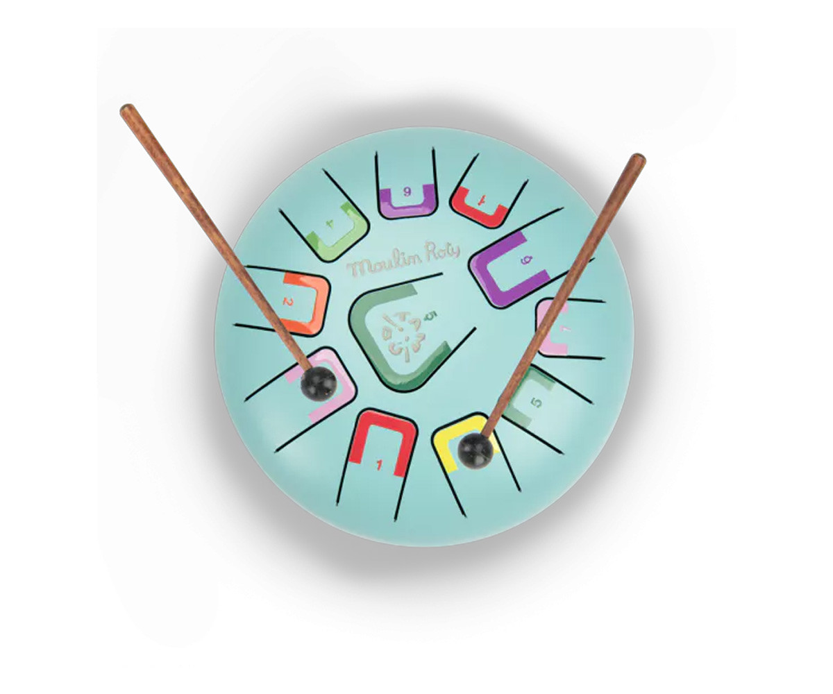 Tambor Pequeño de Lengüetas Puce&Pilou