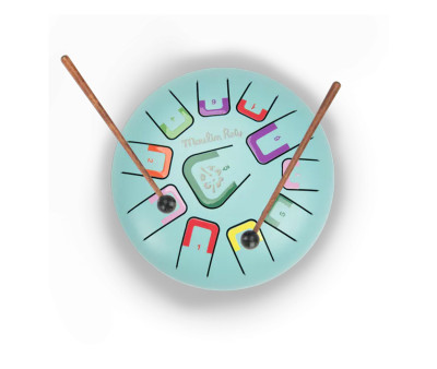 Tambor Pequeño de Lengüetas Puce&Pilou