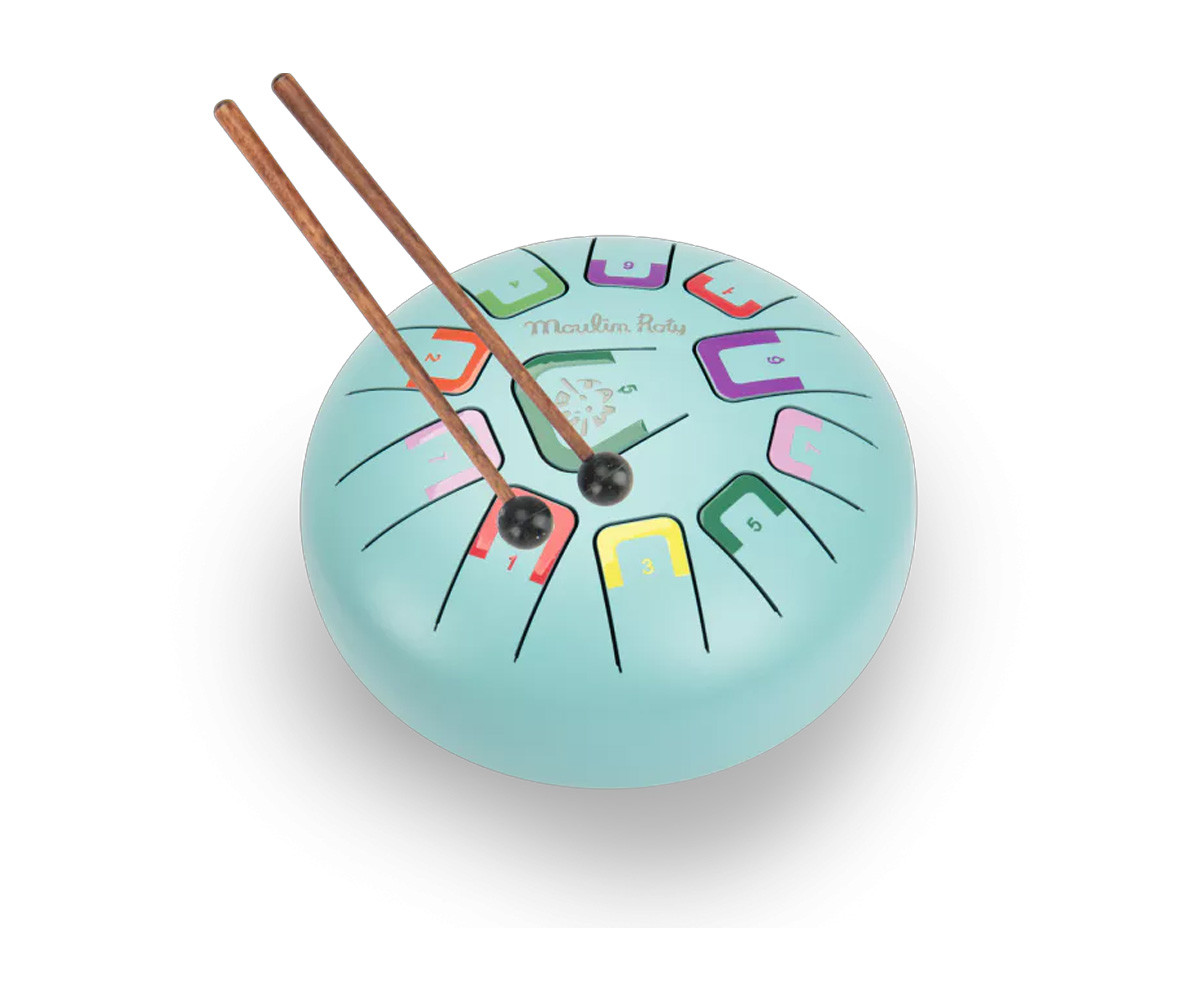 Tambor Pequeño de Lengüetas Puce&Pilou