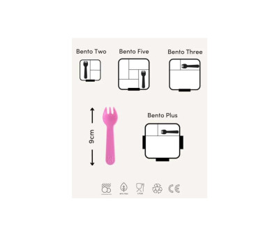 Pack 4 Tenedores-Cuchara Brust