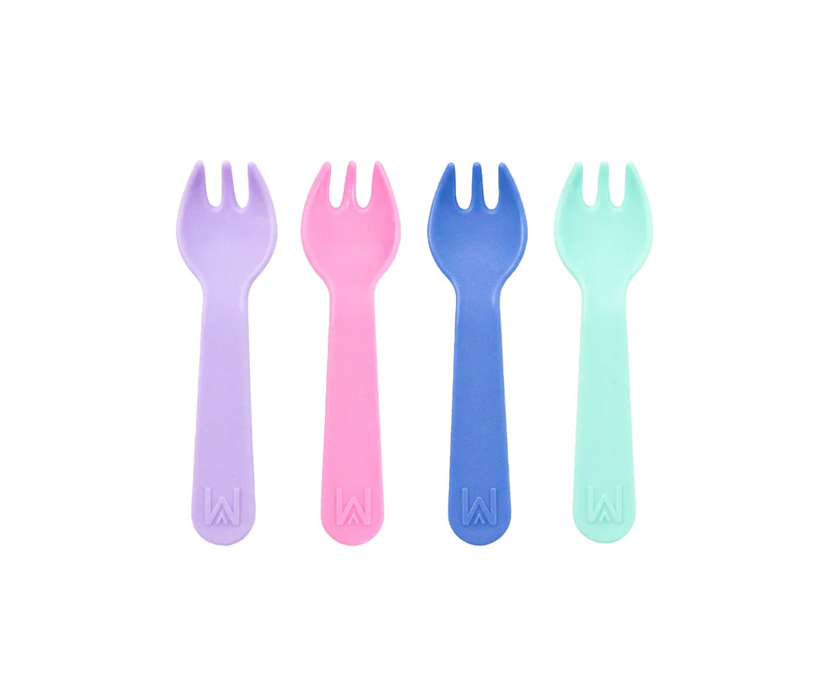 Pack 4 Tenedores-Cuchara Pastel