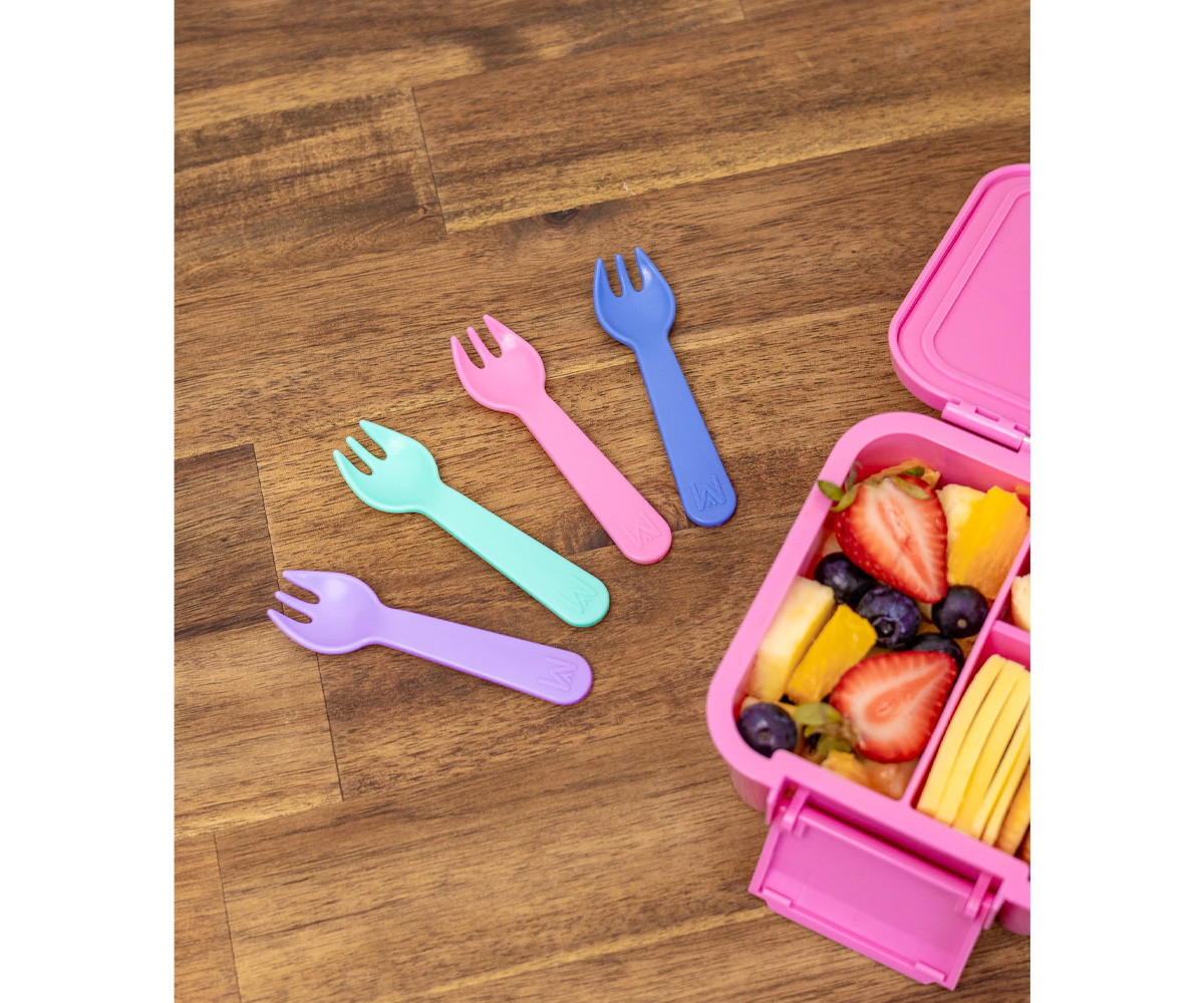 Pack 4 Tenedores-Cuchara Pastel