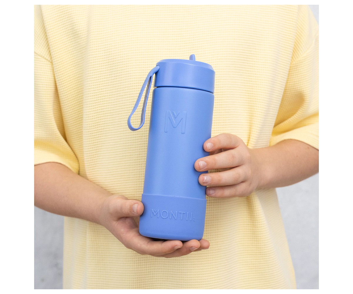 Botella Sipper Blue Splash 475ml