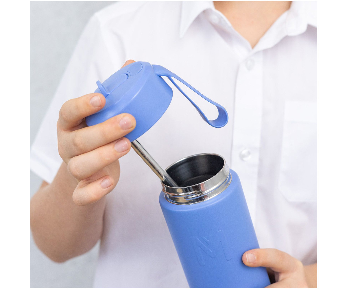 Botella Sipper Blue Splash 350ml