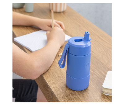 Botella Sipper Blue Splash 350ml