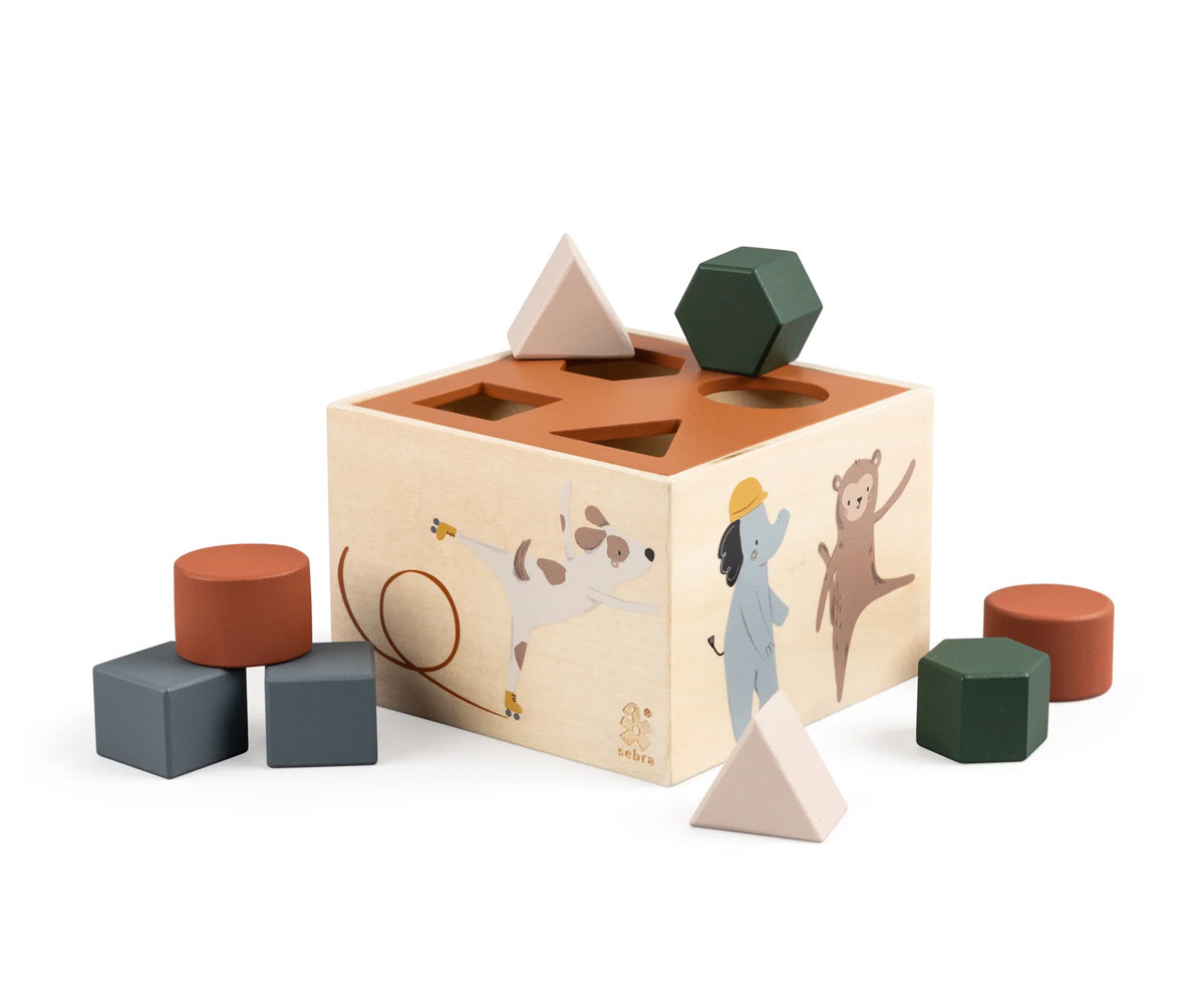 Cubo Forme Sebra Busy Builders & Teeny Toes