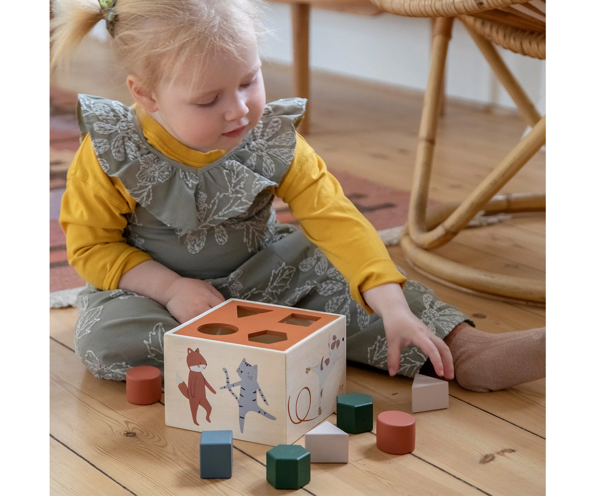 Cubo Forme Sebra Busy Builders & Teeny Toes