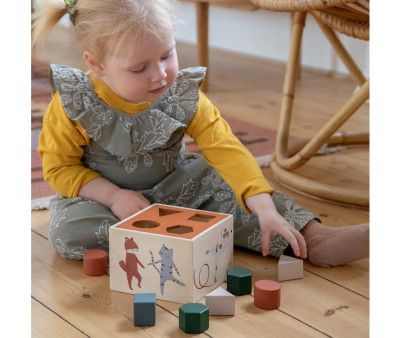 Cubo Forme Sebra Busy Builders & Teeny Toes