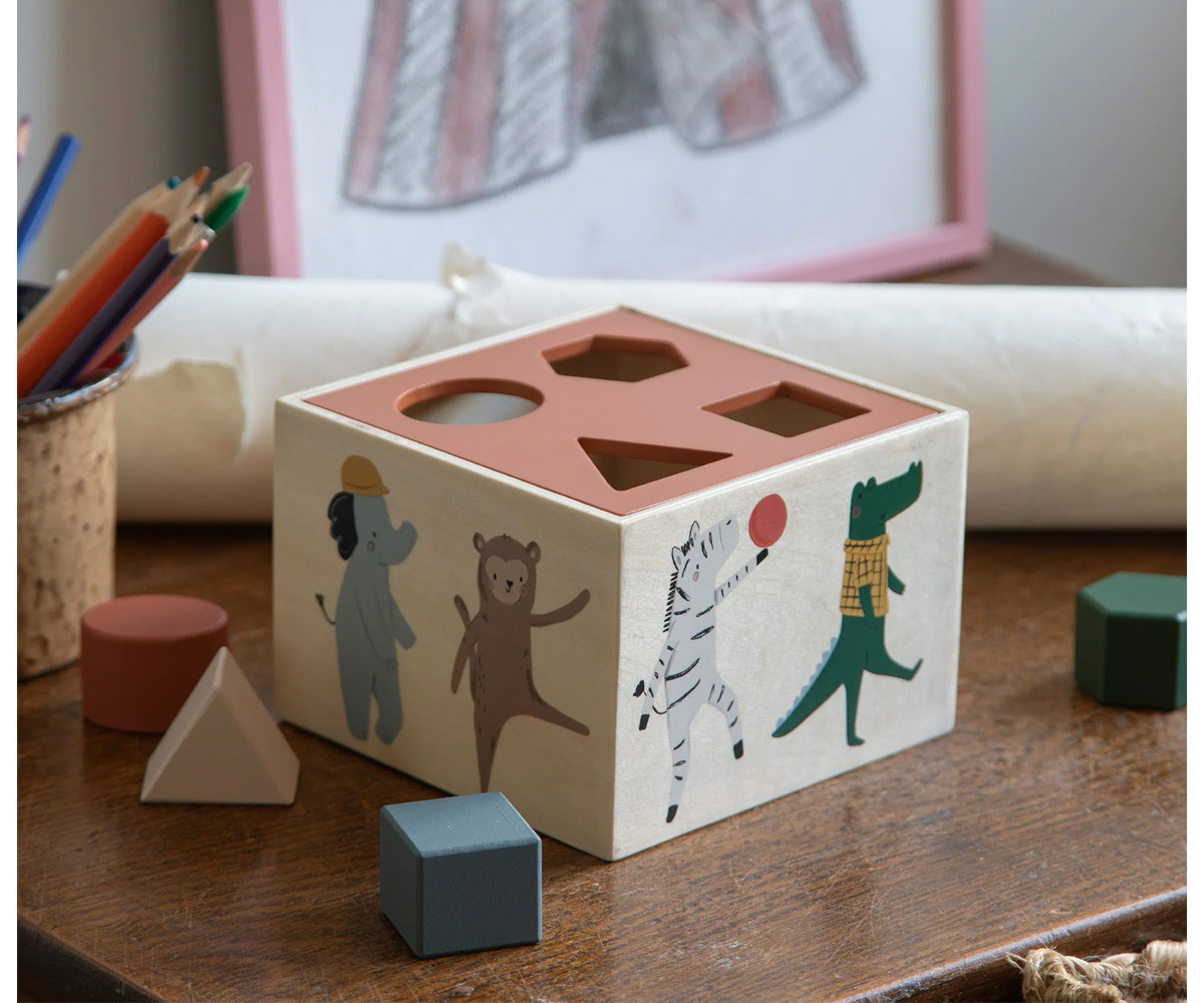 Cubo Forme Sebra Busy Builders & Teeny Toes