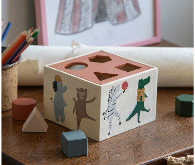 Cubo Forme Sebra Busy Builders & Teeny Toes