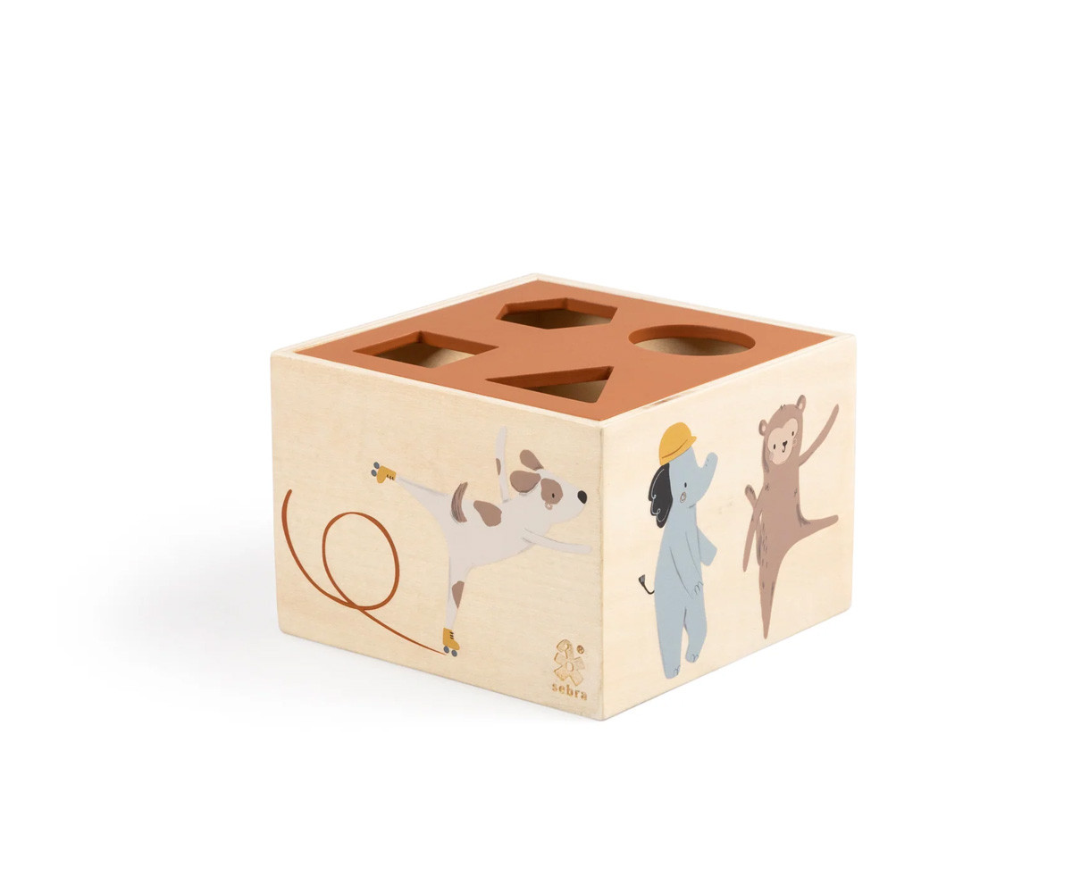 Cubo Forme Sebra Busy Builders & Teeny Toes