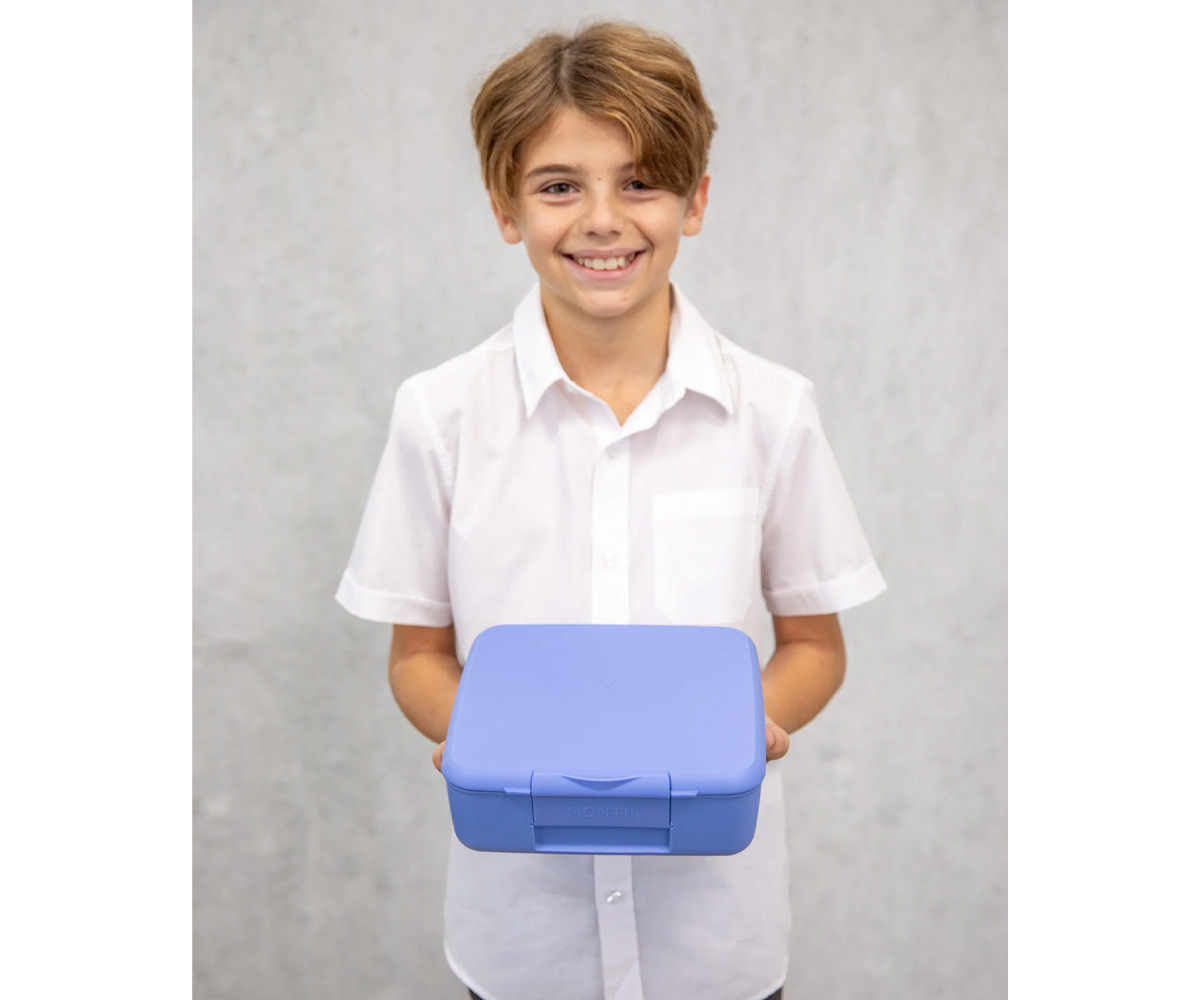 Caja de Almuerzo Feast Blue Splash 4 Compartimentos