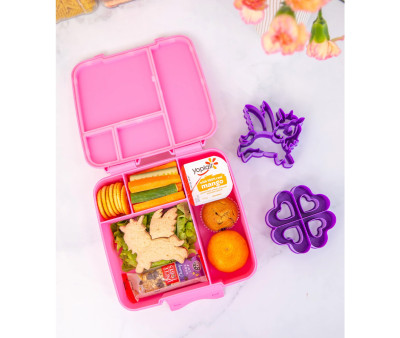 Caja de Almuerzo Feast Pink Floss 4 Compartimentos