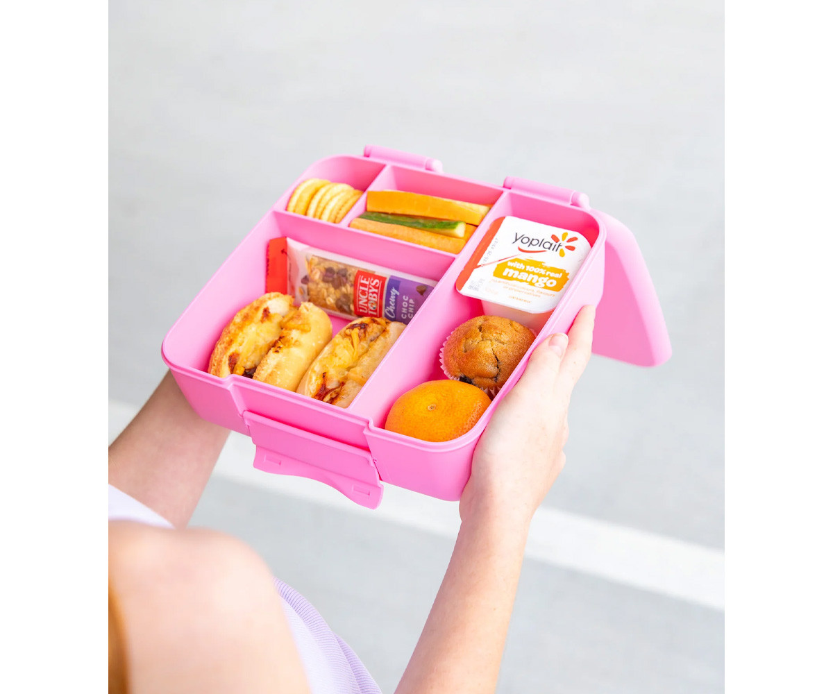 Caja de Almuerzo Feast Pink Floss 4 Compartimentos