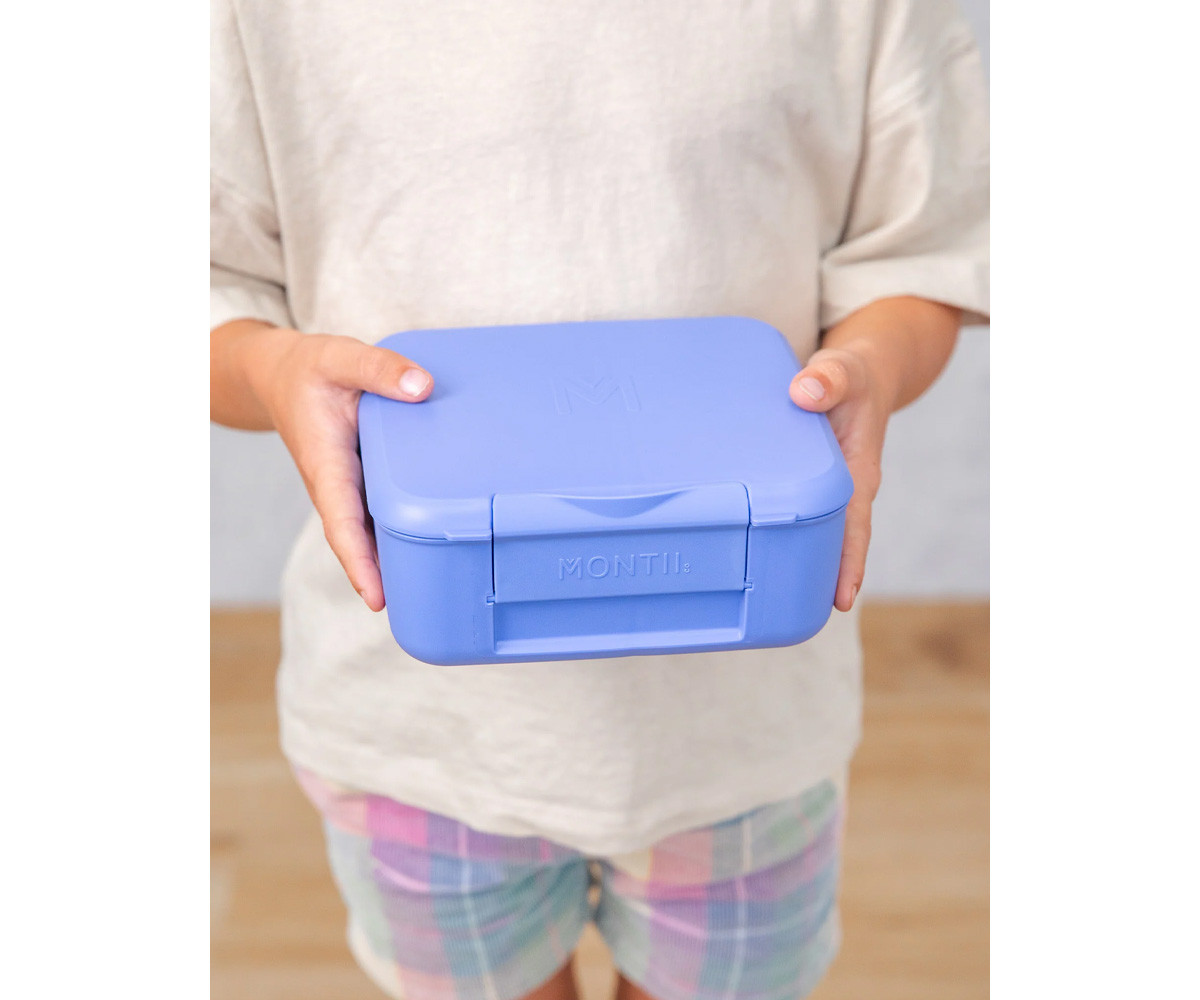 Caja de Almuerzo Bite Blue Splash 3 Compartimentos