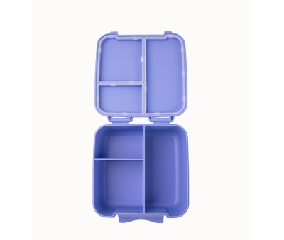 Caja de Almuerzo Bite Blue Splash 3 Compartimentos