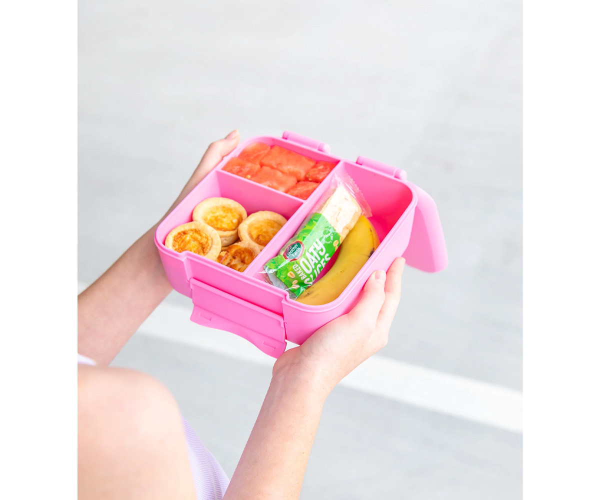 Caja de Almuerzo Bite Pink Floss 3 Compartimentos