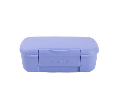 Caja de Almuerzo Snack Montiico Blue Splash 2 Compartimentos