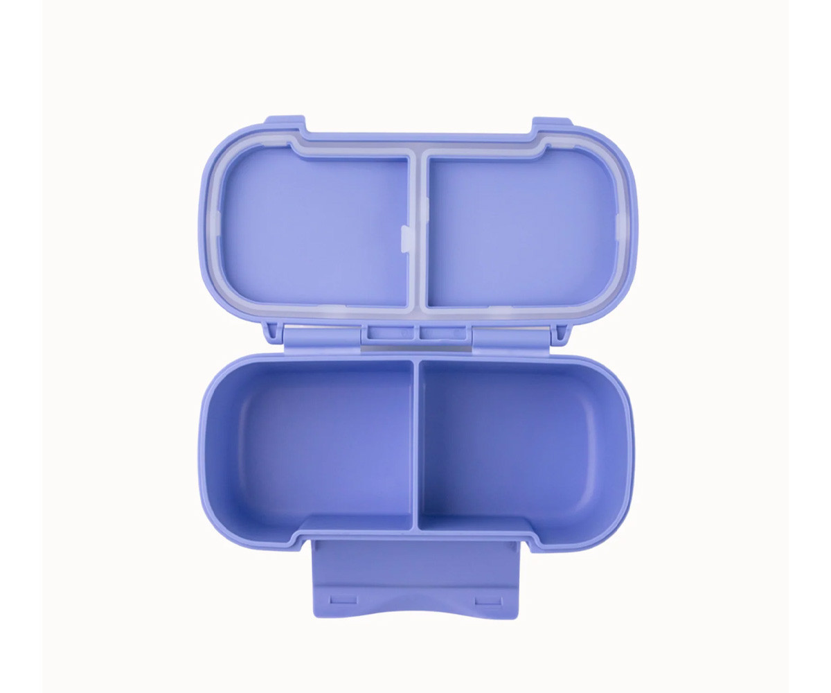 Caja de Almuerzo Snack Montiico Blue Splash 2 Compartimentos