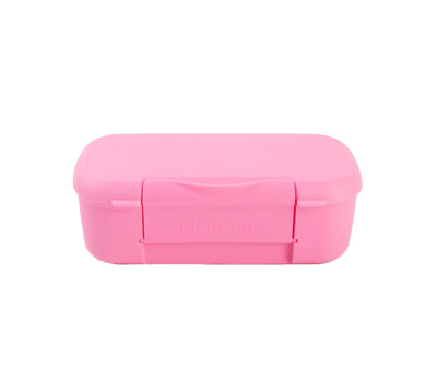 Caja de Almuerzo Snack Montiico Pink Floss 2 Compartimentos
