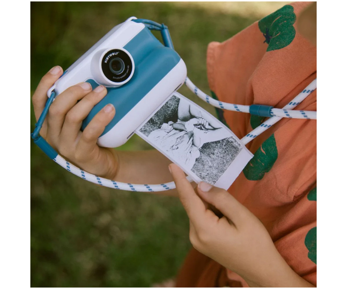 Cámara Infantil de Impresión Térmica K-Print Blue