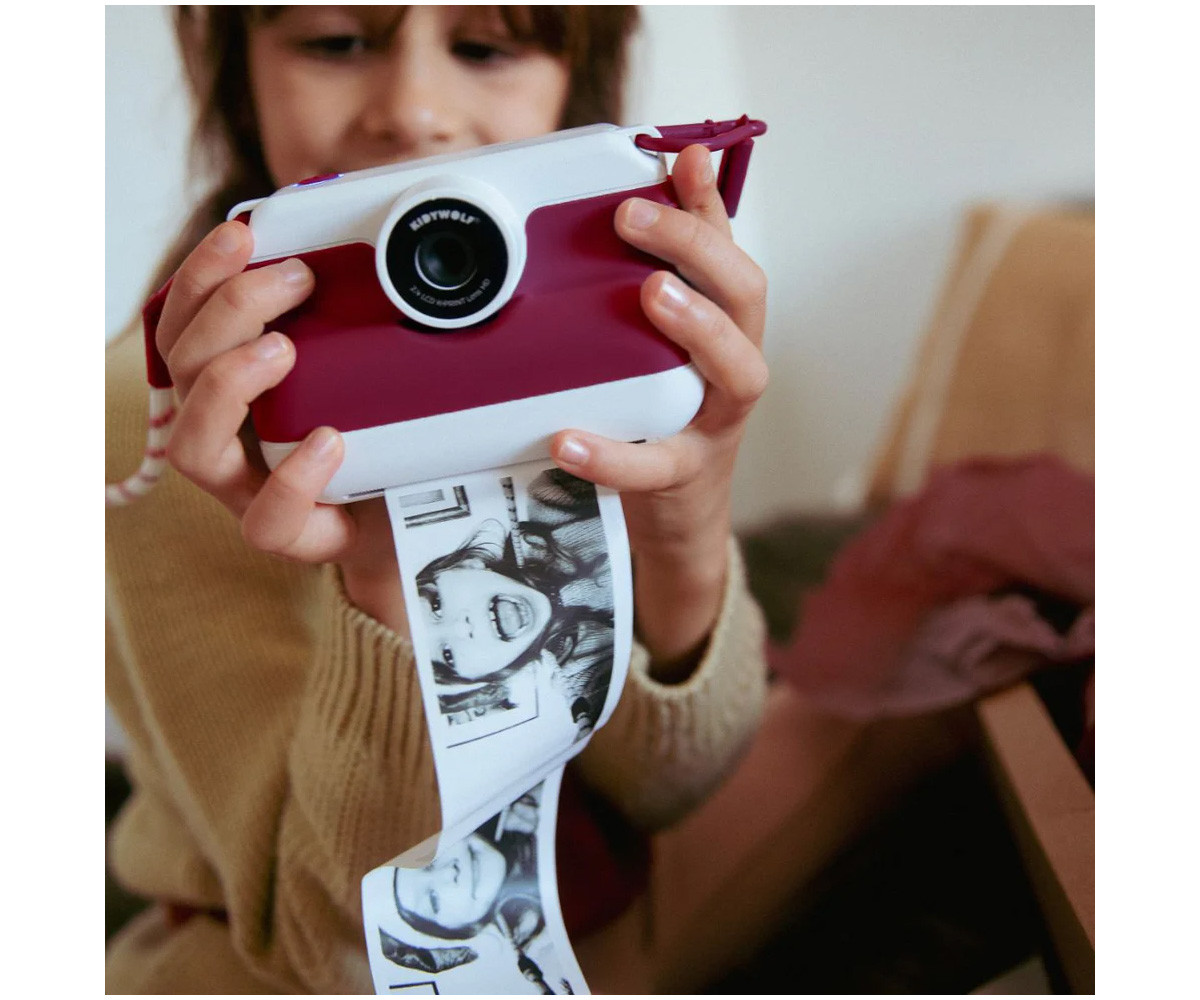 Cámara Infantil de Impresión Térmica K-Print Rood