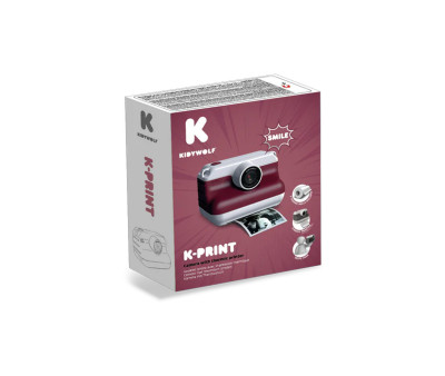 Cámara Infantil de Impresión Térmica K-Print Rood