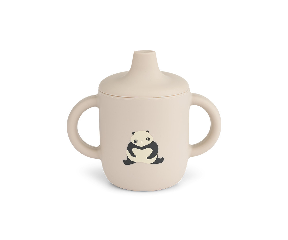Tazza Apprendimento Neil Silicone Panda / Sandy