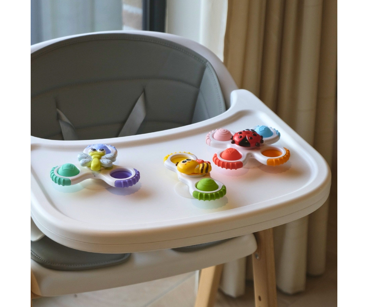 Sticky Spinner Toys Buddies con Ventosa