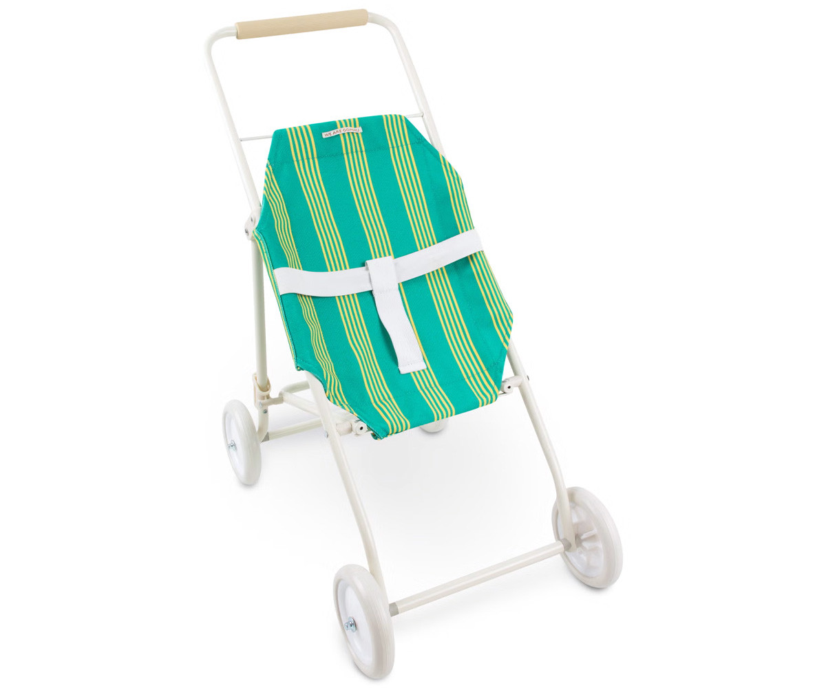Passeggino Grande Bambole Gommu Stripes Green