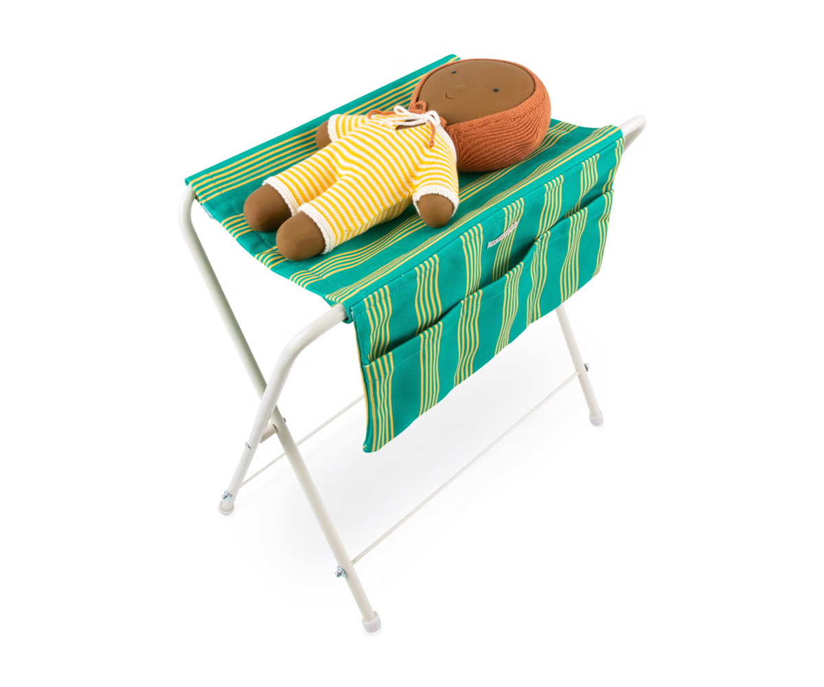 Fasciatoio Bambole Gommu Stipes Green