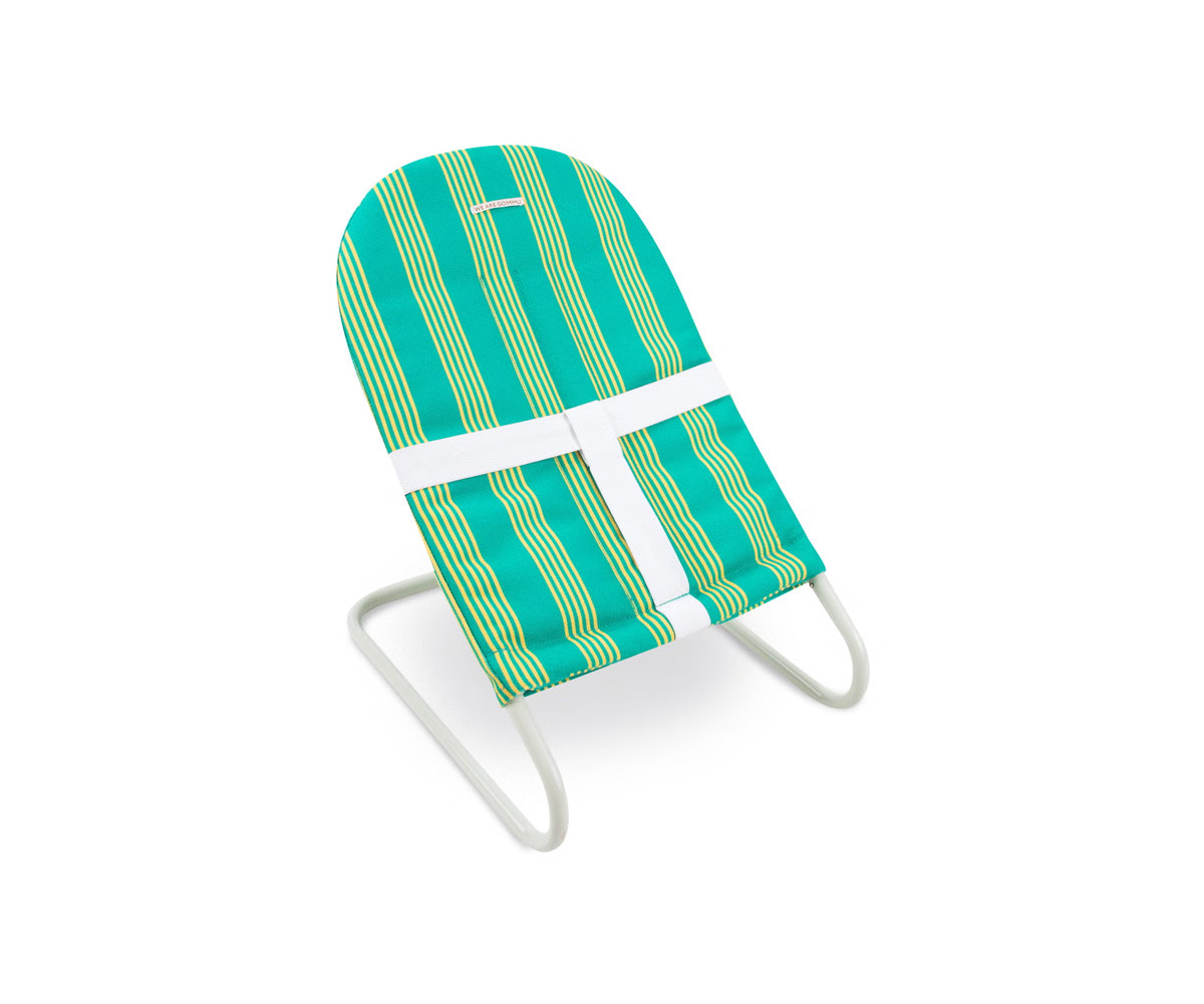 Amaca Bambole Gommu Stripes Green