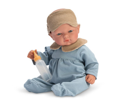 Muñeco Oli con Pijama Azul y Antifaz