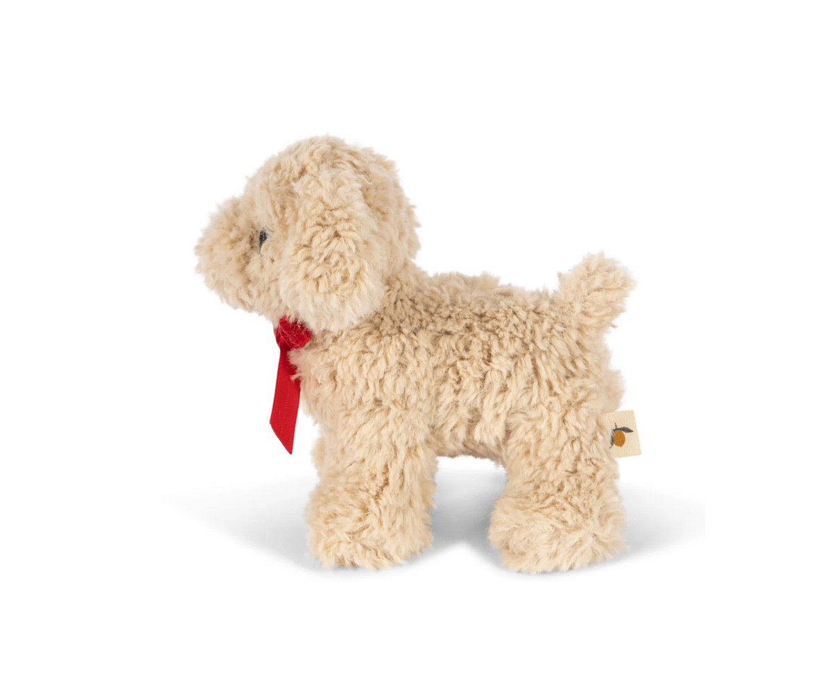 Mini Peluche Baby Animals Beige Dog