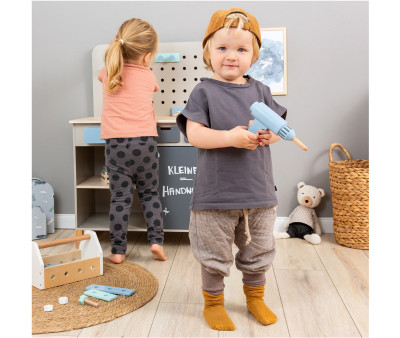 Banco de Trabajo Infantil Fagus Gris/Natural