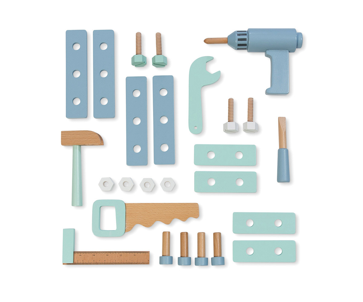 Banco de Trabajo Infantil Fagus Gris/Natural