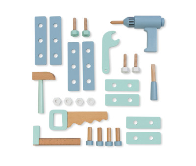 Banco de Trabajo Infantil Fagus Gris/Natural