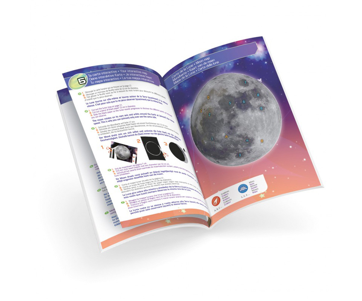 Telescopio con 40 Actividades