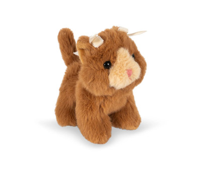 Mini Peluche Baby Animals Brown Cat