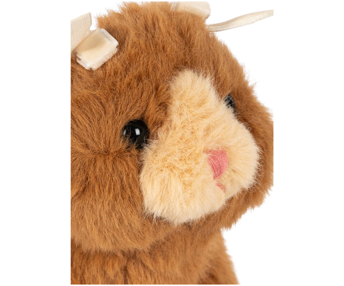 Mini Peluche Baby Animals Brown Cat