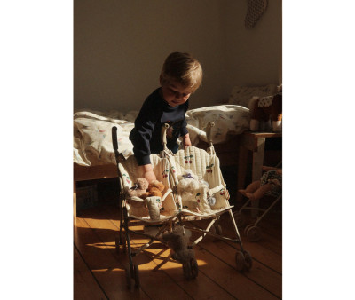 Mini Peluche Baby Animals Brown Cat