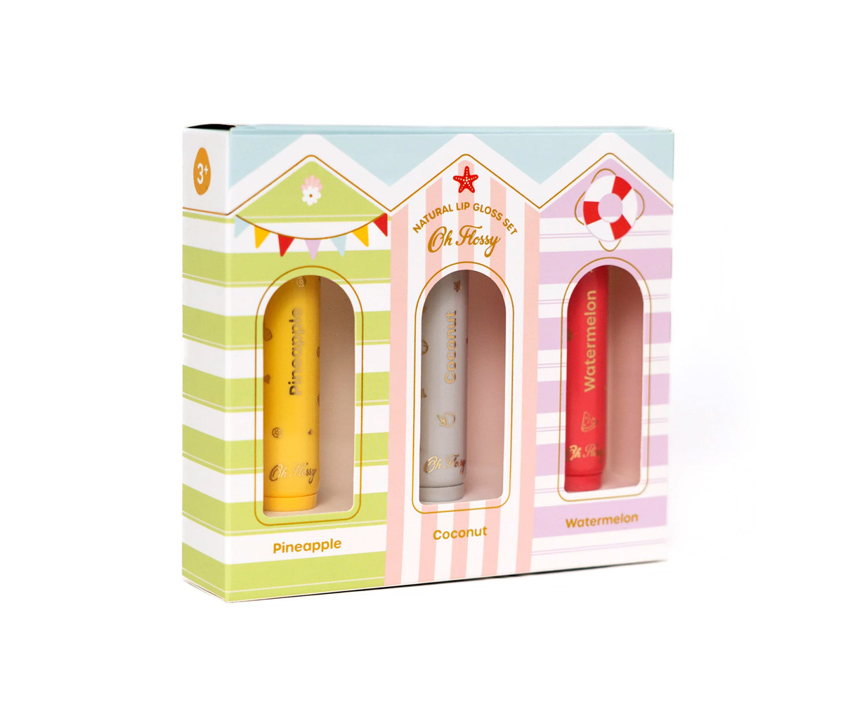 Set 3 Lucidalabbra Naturali Beach Club