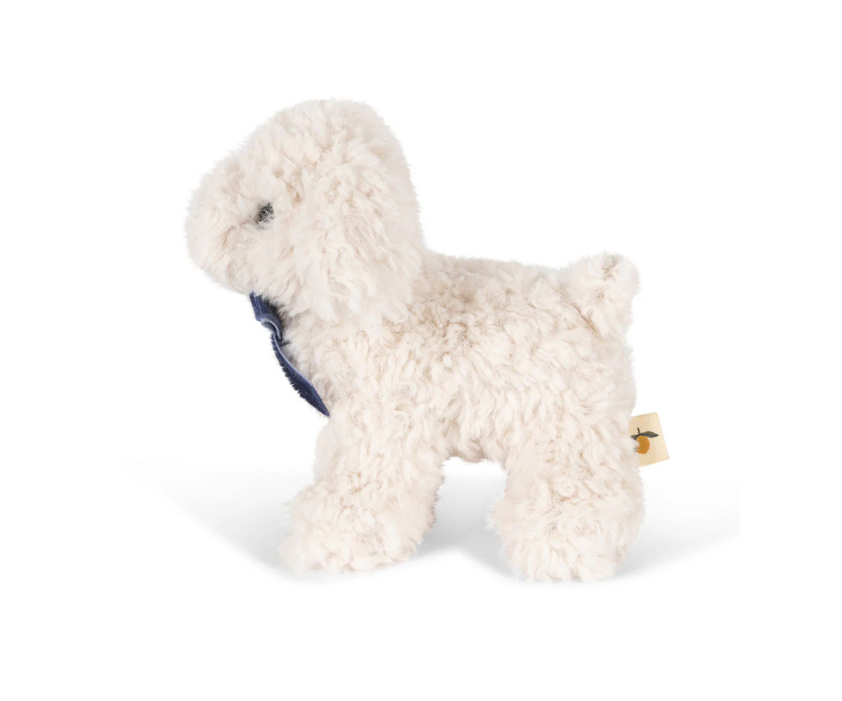 Mini Peluche Baby Animals White Dog