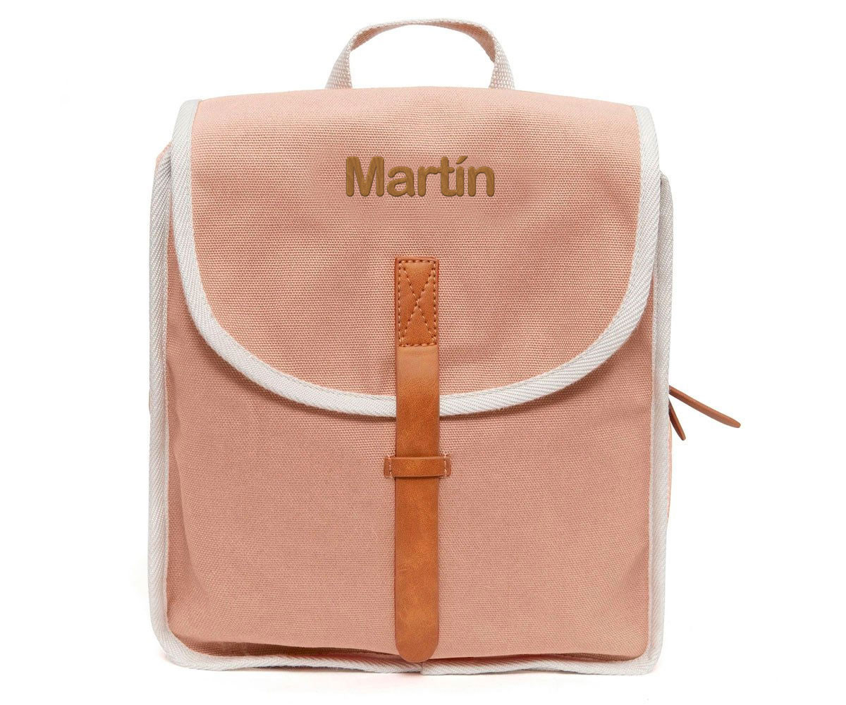 Spearmint Cotton Personalised Backpack