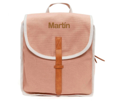 Spearmint Cotton Personalised Backpack