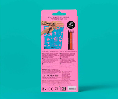 Tatuajes Temporales Art I Love You