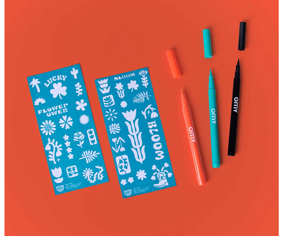 Tatuajes Temporales Art Flower Power