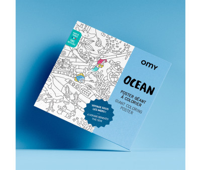 Poster XL da Colorare OMY Ocean