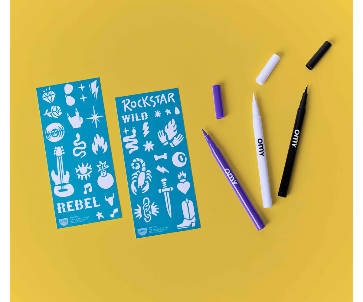 Tatuajes Temporales Art Rock Club