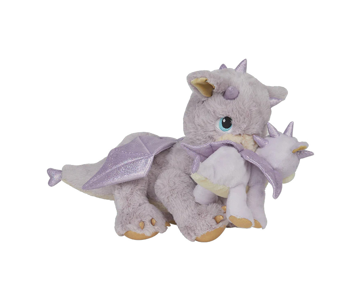 Peluche Articolato Dinkum Dragon Flare Lavender